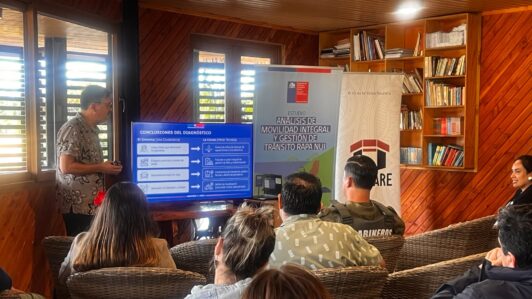 Presentan resultados de estudio de movilidad en Rapa Nui: 