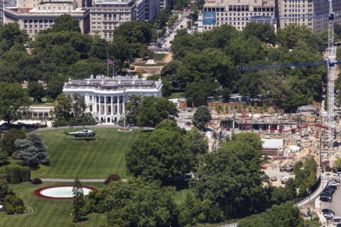 Se escuchan al menos 30 disparos cerca de la Casa Blanca