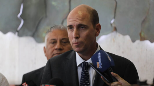 Ministro Arrau y estrategia de seguridad: 
