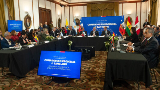 Chile encabezó cumbre de cinco países por el crimen organizado: Comprometieron entrega de estrategias conjuntas
