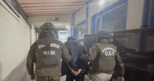 Operativo policial en Temucuicui dejó cinco detenidos: Son acusados por ataque incendiario, infracción a la Ley de Drogas y otros delitos