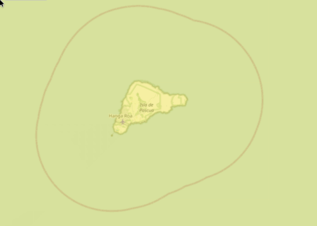 Meteorología emite aviso por precipitaciones en Rapa Nui: ¿Cuánto lloverá?/Mapa DMC