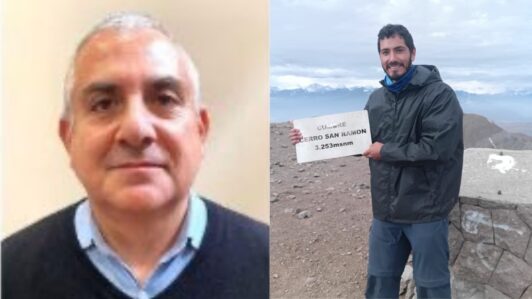 Buscan a dos personas perdidas en la Sierra de Ramón en la precordillera de Santiago