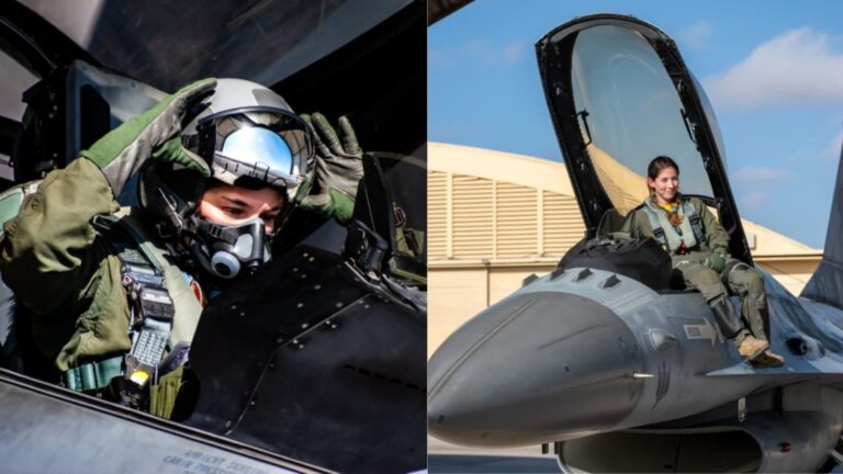 La teniente Francisca Caces se convierte en la primera mujer en graduarse como piloto de F-16 en la historia de la FACh
