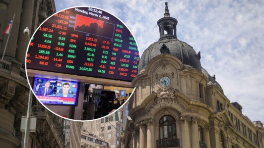 IPSA retrocede 1,76% tras caída del Imacec de marzo y Wall Street cierra en rojo por repunte de ataques en Medio Oriente