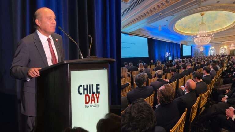 Jorge Quiroz defiende plan económico del gobierno ante inversores en el Chile Day y afirma que “la única solución es acelerar el crecimiento”