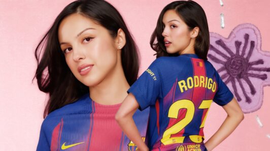 Olivia Rodrigo se toma la camiseta del Barcelona: Así será la polera especial que usará en El Clásico