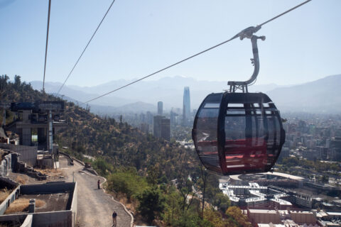 Teleférico de Santiago recibe por tercer año consecutivo máximo premio de Tripadvisor