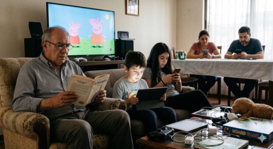 Columna de Mario Saavedra | El chupete de cristal: Cómo criamos zombis digitales y ahora esperamos un milagro