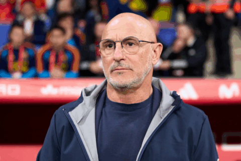 Luis de la Fuente conformó una selección joven y repleta de talento del medio hacia adelante. Alex Caparros/Getty Images