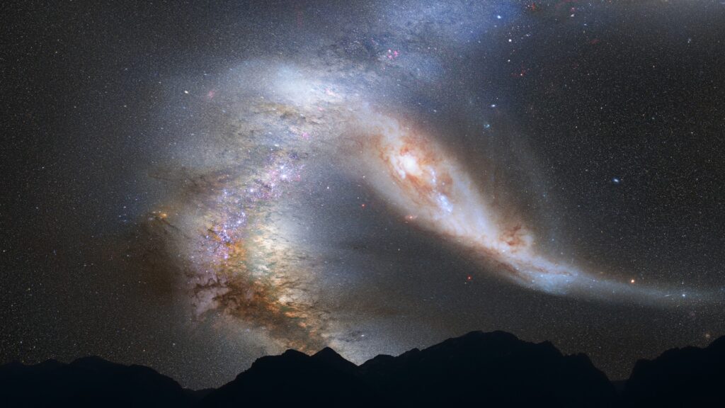 El triste final de Loki, la galaxia que había sido consumida por la Vía Láctea