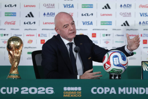 Presidente de la FIFA asegura que el Mundial es ya 