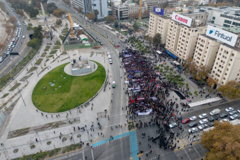 ¿Hubo o no citación para definir el recorrido de la marcha? Esto responde la Delegación Presidencial Metropolitana a la Confech