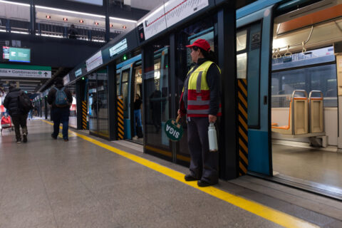 Metro concreta instalación de puertas de andén en San Pablo: Se proyecta sumar otras cinco estaciones para fines de 2026/Agencia Uno