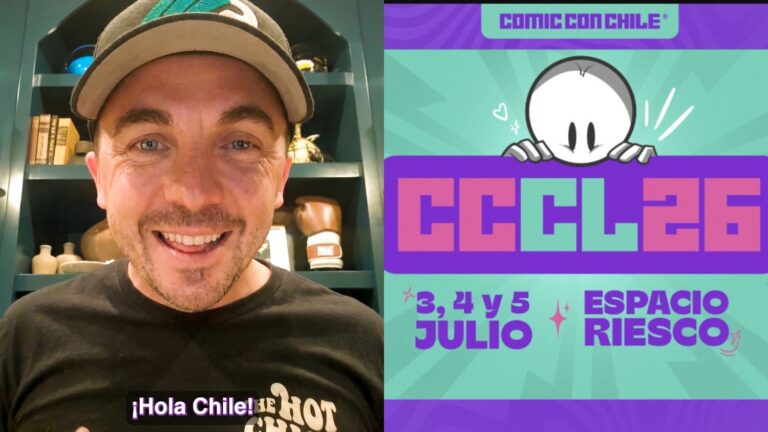 Frankie Muniz sorprende a los fans chilenos con saludo previo a Comic Con 2026