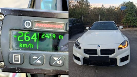 Conducía a 264 km/h: Pasa a control de detención sujeto por conducción temeraria en autopista Costanera Norte