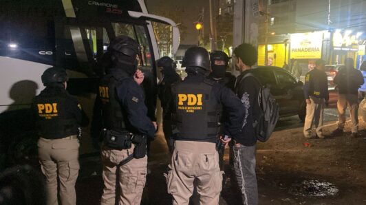 Operativo de la PDI en la 