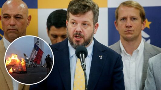 Johannes Kaiser anuncia proyecto del PNL para indultar a uniformados condenados por el estallido social