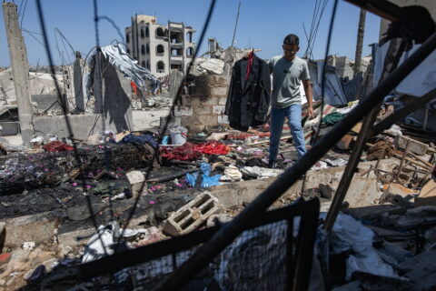 Ataques en Gaza dejan nueve fallecidos en una jornada marcada por bombardeos y ataques con drones