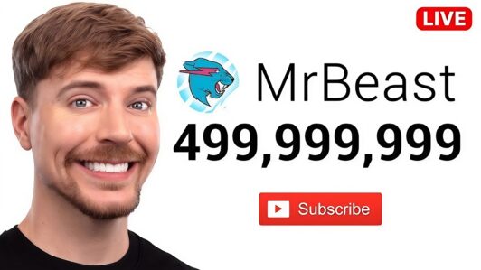 MrBeast hace historia en YouTube: Es el primer creador individual en alcanzar 500 millones de suscriptores