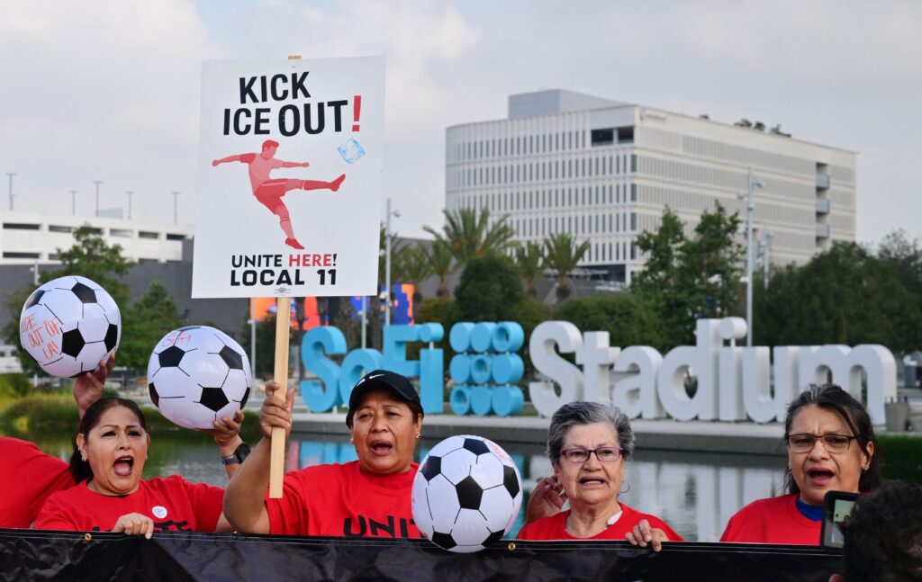 La otra cara del Mundial 2026: Trabajadores del SoFi Stadium mantienen abierta posible huelga por salarios y temor por ICE