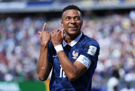 Kylian Mbappé celebra su gol ante Senegal en el Mundial 2026. Dan Mullan/Getty Images
