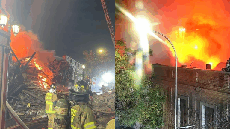 [ACTUALIZACIÓN] Incendio estructural provoca derru