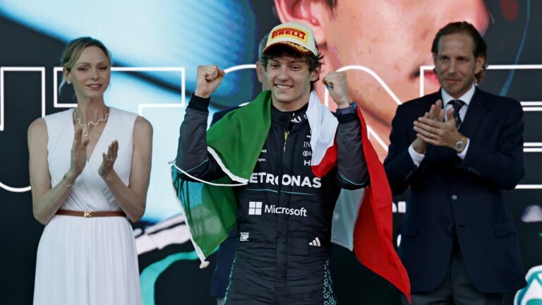 Kimi Antonelli arrasa en un caótico GP de Mónaco, anota su quinto triunfo consecutivo y extiende su liderato en el campeonato de Fórmula 1