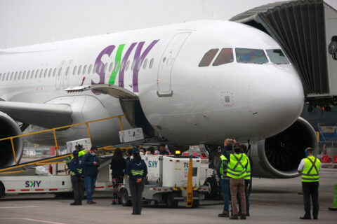 Dos aviones de Sky que volaban desde Chile a Brasil tuvieron que ser desviados a Mendoza: Se debió a hielo en las aeronaves