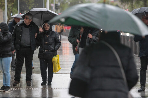 Temporal con río atmosferico: Siete días de lluvia para la RM y hasta 200 mm de agua en la zona centro-sur