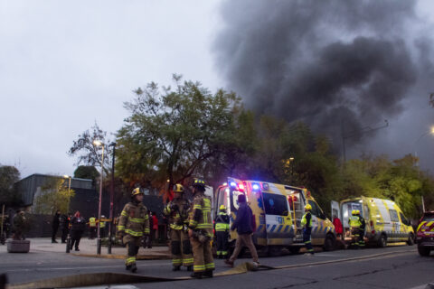 Alarma de incendio en estación Santa Isabel de Metro provoca el cierre de Irarrázaval, Santa Isabel y Parque Bustamante