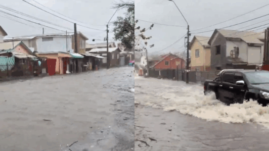 Alcalde de Penco muestra estragos por marejadas en Cerro Verde Bajo: “Estamos viviendo una situación muy compleja”