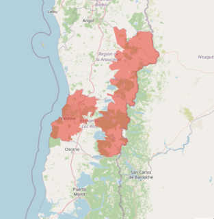 Alarma meteorológica por lluvias en el sur/Mapa DMC