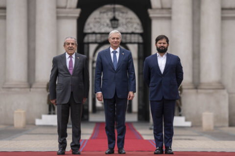 Gabriel Boric participa en ceremonia de los 200 años de la Presidencia: Con guiños a Bachelet y reconociendo las diferencias con Kast