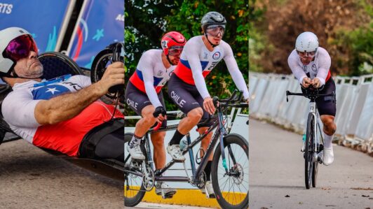 Team ParaChile debutó en los Juegos Parapanamericanos de Valledupar con tres medallas de bronce en pruebas de ciclismo