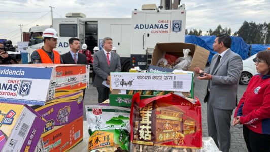 Puerto de San Antonio: Operativo internacional detectó mercancías avaluadas en más de 10 millones de dólares