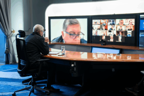 Kast encabeza reunión telemática con ministros y delegados para coordinar respuesta ante emergencia climática