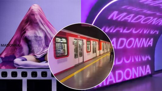 Metro Los Leones se transforma con activación inspirada en el nuevo disco de Madonna