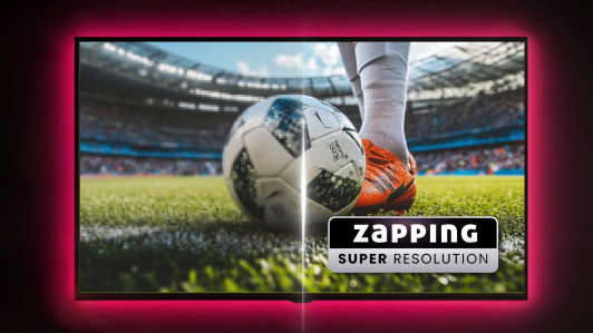 Zapping suma tecnología de Súper Resolución a TNT Sports Premium para ver el fútbol chileno con calidad 4 veces superior al HD