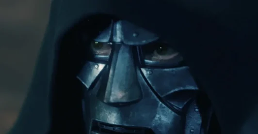 Imagen de Doom en el primer tráiler de "Avengers: Doomsday". Marvel Studios/Disney