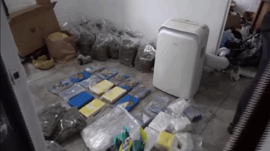 Detienen a dos sujetos e incautan casi 90 kilos de droga tras operativos en Puente Alto, Perquenco y Villarrica