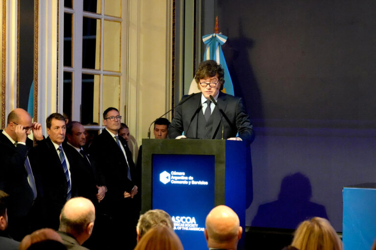 Javier Milei culpa a las feministas de la baja natalidad en Argentina