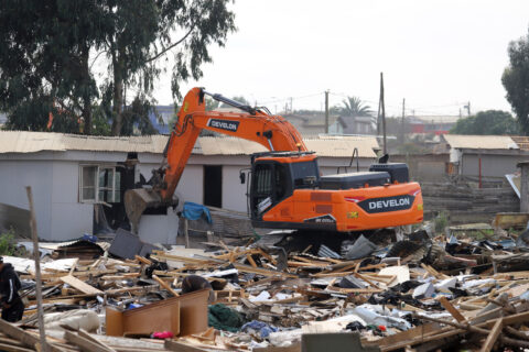 Termina desalojo de la megatoma de San Antonio: Recuperan 98,4 hectáreas tras siete meses
