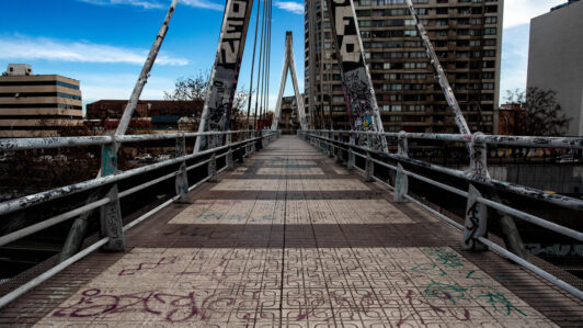 Cierre temporal del puente temporal Huérfanos en Santiago: Realizarán trabajos de recuperación para 