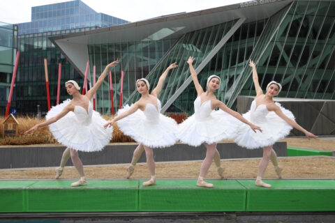 Tras exitoso debut en Dublín: Ballet de Santiago llegará a Londres en 2027 con El lago de los cisnes/Bord Gais Energy Theatre/Teatro Municipal