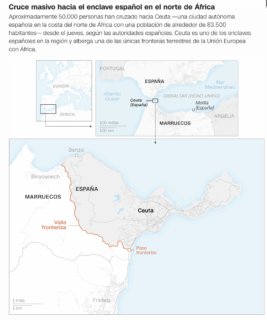 Fuentes: Gobierno Autónomo de Ceuta, Instituto Nacional de Estadística de EspañaGráfico: Lou Robinson, CNN