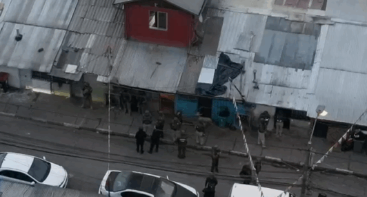 Allanamiento en La Legua para desbaratar banda del 