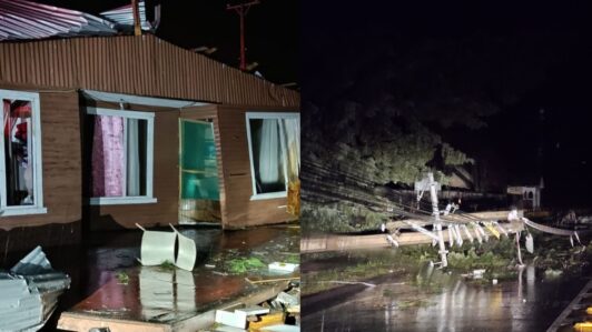 Tornado en Ñuble dejó 8 viviendas con daños: Se registraron afectaciones en infraestructura eléctrica