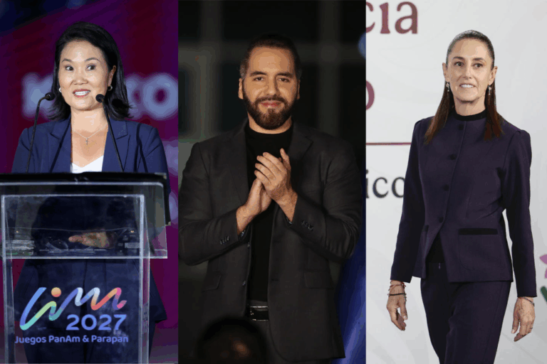 Nayib Bukele lidera la lista y José Antonio Kast se ubica en el noveno lugar: Revelan nuevo ranking de aprobación presidencial en Latinoamérica