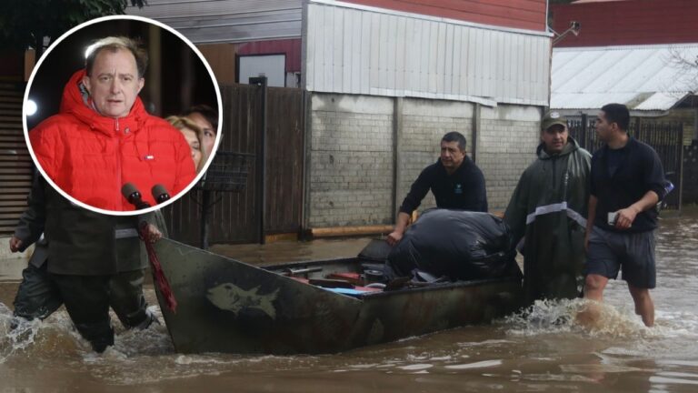 Poduje y casas en zonas de inundación: 